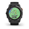 Умные часы Garmin Fenix 7X Pro 51mm Solar Edition (No Wi-Fi) Slate Gray Black Band