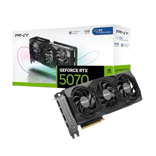 Видеокарта NVIDIA PNY GeForce RTX 5070 Triple Fan OC