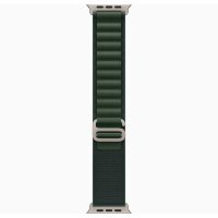 Браслет для Apple Watch Ultra 49mm Alpine Loop Titanium Natural (S) - Dark Green (Темно-зеленый)