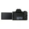 Canon EOS M50 Mark II Mirrorless Camera, Black + EF-M 15-45mm IS STM + EF-M 55-200mm IS STM Lens