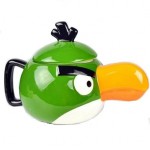 Кружка Angry Birds 3D зеленая