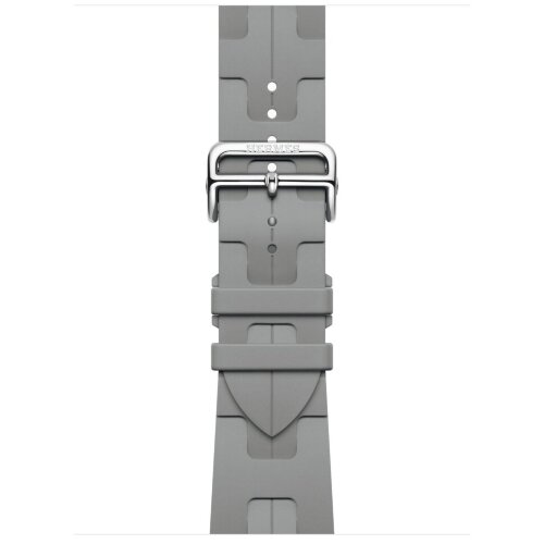 Apple Watch Hermes Series 11 42mm, спортивный ремешок Kilim серый