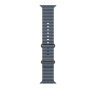 Ремешок для Apple Watch Ultra Watch Black Titanium Ocean Band - Anchor Blue (Синий)