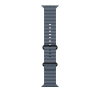 Ремешок для Apple Watch Ultra Watch Black Titanium Ocean Band - Anchor Blue (Синий)