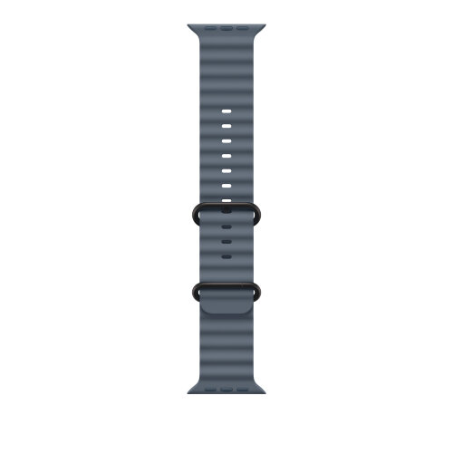 Ремешок для Apple Watch Ultra Watch Black Titanium Ocean Band - Anchor Blue (Синий)