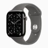 Apple Watch Series 11 42mm, Slate Titanium Case with Sport Band - Stone Gray