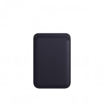 Кожаный кошелек для iPhone с MagSafe - Черный