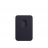 Кожаный кошелек для iPhone с MagSafe - Чернила (Ink)