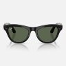 Ray-Ban Meta Gen 2 Skyler (глянцевая черная оправа, линзы зеленые G-15)