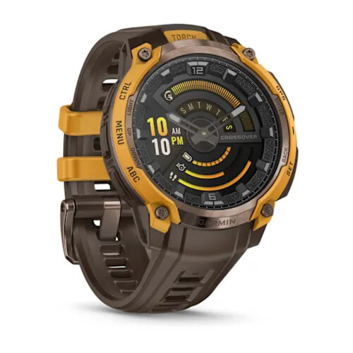 Умные часы Garmin Instinct Crossover 45mm, AMOLED, Bronze/Sunburst