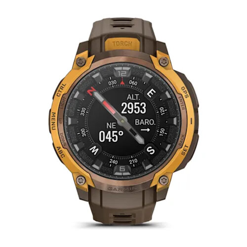 Умные часы Garmin Instinct Crossover 45mm, AMOLED, Bronze/Sunburst