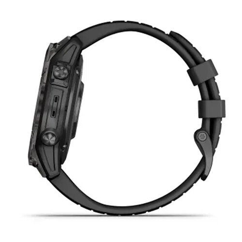 Умные часы Garmin Epix Pro (Gen 2) 47mm Sapphire Edition Carbon Gray DLC Titanium Black Band
