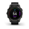 Умные часы Garmin Epix Pro (Gen 2) 47mm Sapphire Edition Carbon Gray DLC Titanium Black Band
