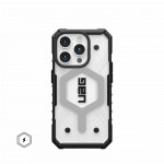Защитный чехол Uag Pathfinder Clear для iPhone 15 Pro с MagSafe - Лед (Ice)