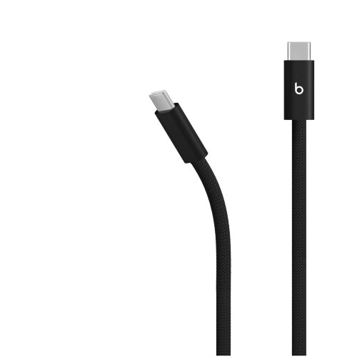 Плетёный кабель Beats USB-C — USB-C, 3 м / 10 футов, черный