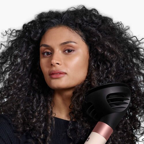 Мультистайлер и фен Dyson Airwrap i.d. Curly+Coily - Ceramic Apricot/Topaz