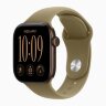 Apple Watch Series 12 42mm, Dark Bronze Aluminum Case with Sport Band - Olive