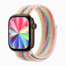 Apple Watch Series 12 46mm, Dark Bronze Aluminum Case with Sport Loop - Pride Edition