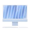 Apple iMac 24 inch (2024, M4, 16GB, 256GB SSD, 8-core GPU) TrackPad Blue