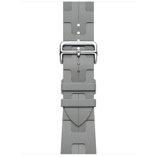 Apple Watch Hermes Series 10 42mm, спортивный ремешок Kilim серый