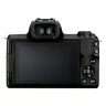 Canon EOS M50 Mark II Mirrorless Camera, Black + EF-M 15-45mm IS STM Lens + Backpack + SD Card + Spare Battery