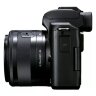 Canon EOS M50 Mark II Mirrorless Camera, Black + EF-M 15-45mm IS STM Lens + Backpack + SD Card + Spare Battery