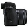 Canon EOS M50 Mark II Mirrorless Camera, Black + EF-M 15-45mm IS STM Lens + Backpack + SD Card + Spare Battery
