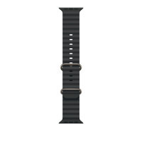 Ремешок для Apple Watch Ultra Watch Black Titanium Ocean Band - Black (Черный)