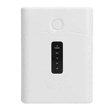 Yoobao power bank yb-621 white 4400 mAh - универсальный внешний аккумулятор