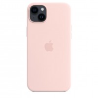 Силиконовый чехол для iPhone 14 Plus с MagSafe - "Розовый мел"