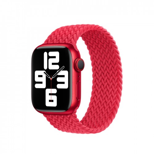 Apple Braided Solo Loop 45mm для Apple Watch - Red
