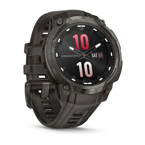 Умные часы Garmin Instinct Crossover 45mm, AMOLED, Charcoal