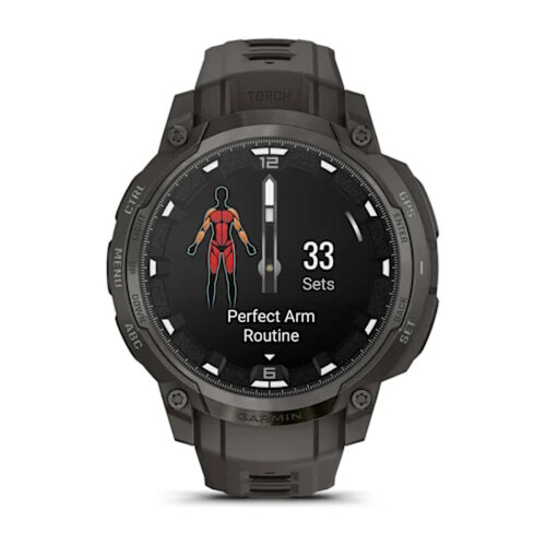 Умные часы Garmin Instinct Crossover 45mm, AMOLED, Charcoal