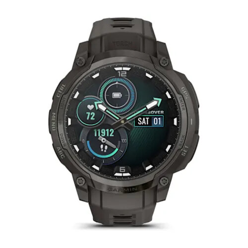 Умные часы Garmin Instinct Crossover 45mm, AMOLED, Charcoal