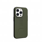 Защитный чехол с поддержкой MagSafe Uag Civilian для iPhone 14 Pro - Оливково-серый (Olive Drab)
