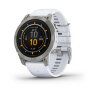 Умные часы Garmin Epix Pro (Gen 2) 47mm Sapphire Edition Titanium Whitestone Band