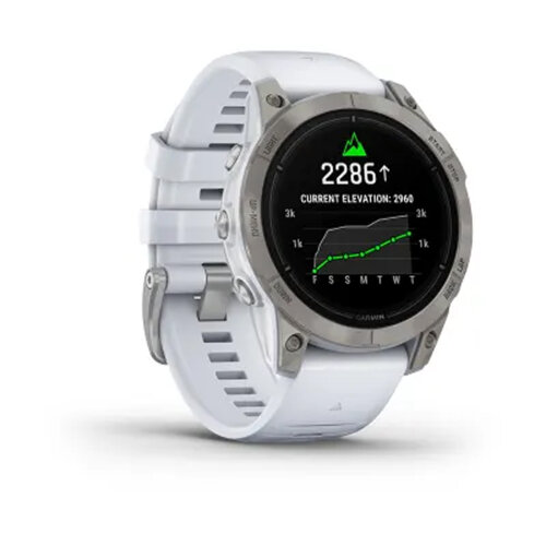 Умные часы Garmin Epix Pro (Gen 2) 47mm Sapphire Edition Titanium Whitestone Band