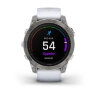 Умные часы Garmin Epix Pro (Gen 2) 47mm Sapphire Edition Titanium Whitestone Band