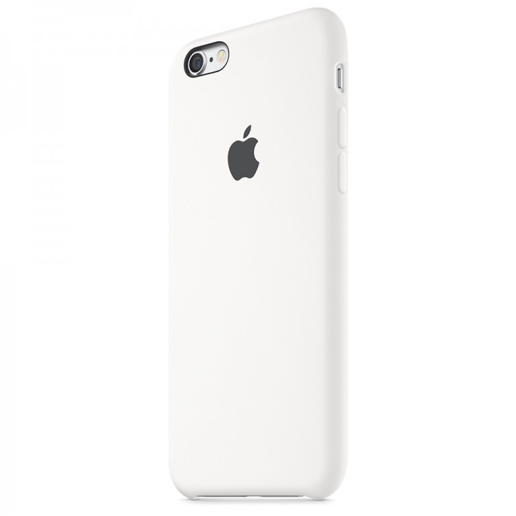 Чехол силиконовый для iPhone 6s Plus Белый