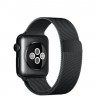 Apple Watch 38mm with Milanese Loop / Миланский сетчатый браслет Черный MMFK2