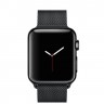 Apple Watch 38mm with Milanese Loop / Миланский сетчатый браслет Черный MMFK2
