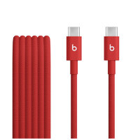 Плетёный кабель Beats USB-C — USB-C, 1,5 м / 5 футов, красный