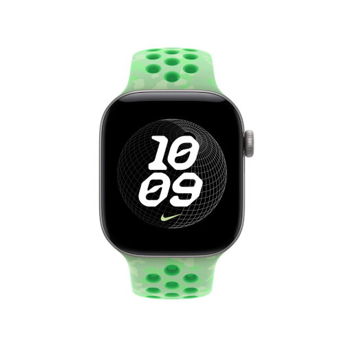 Ремешок Nike Sport Band для Apple Watch 42mm S/M — Зеленый (Green Spark)