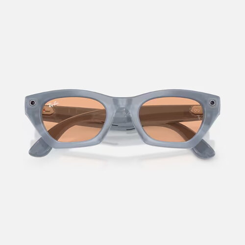 Ray-Ban Meta Gen 3 Zena Transitions (серо-сиреневый / фотохром Copper)
