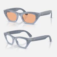 Ray-Ban Meta Gen 3 Zena Transitions (серо-сиреневый / фотохром Copper)