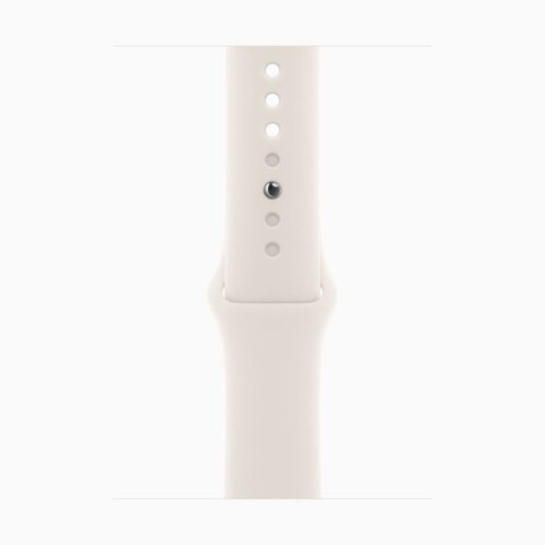 Apple Watch Series 10 42mm, Slate Titanium Case with Sport Band - Starlight