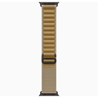 Браслет для Apple Watch Ultra 49mm Alpine Loop Titanium Black (M) - Tan (Бежевый)