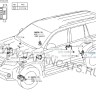 Датчик пневмоподвески левый Land Cruiser Prado 150, Lexus GX 400, 460 (8940860030)