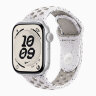 Apple Watch Series 11 42mm, Silver Aluminum Case with Nike Sport Band - Veiled Grey