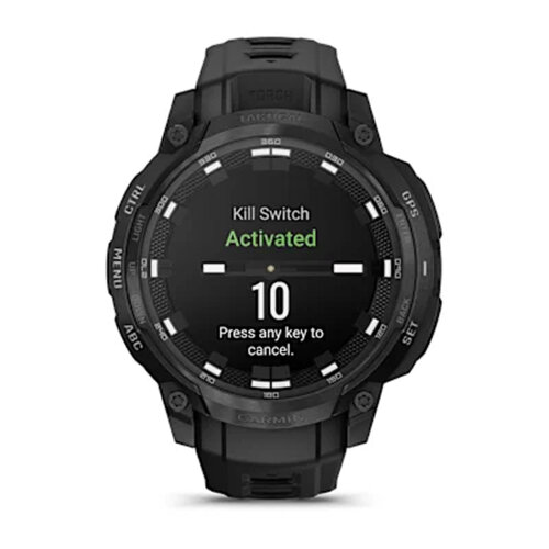 Умные часы Garmin Instinct Crossover 45mm, AMOLED - Tactical Edition, Black